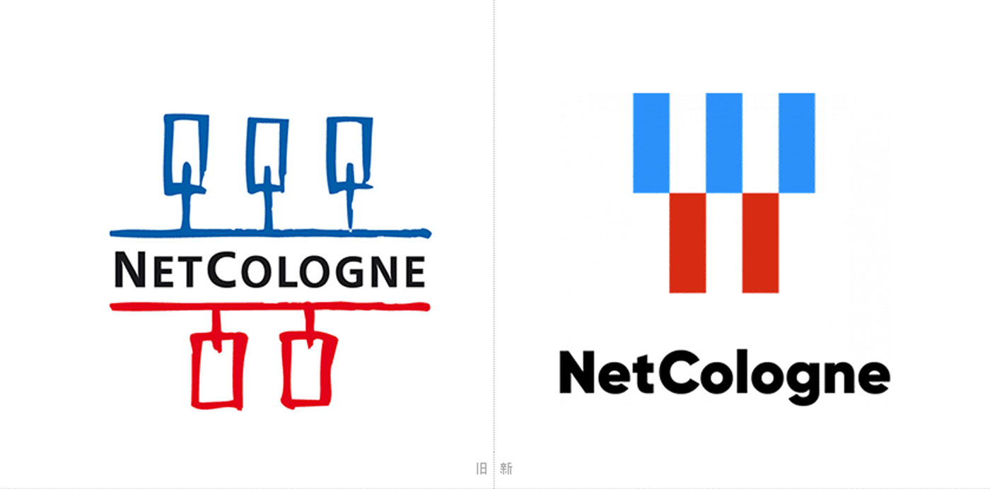 德国NetCologne区域网络运营商品牌logo设计